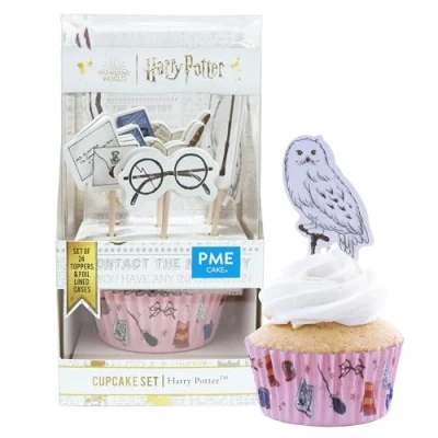 Bild av PME Harry Potter bakformar &amp; tårtdekorationer set, 24 stycken,
