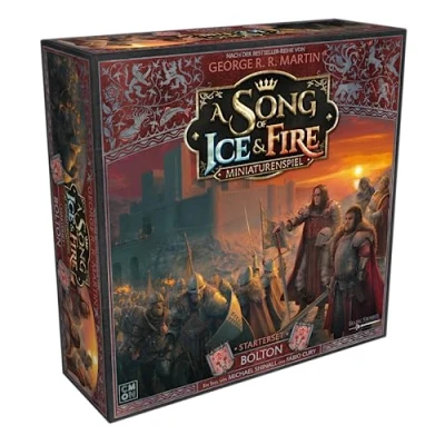 Bild av CMON, A Song of Ice &amp; Fire Bolton, startset, tablett, 2 spelare, från 14 år, 4560 minuter, tyska