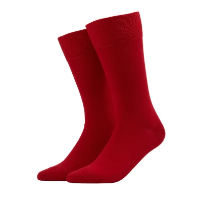 Bild av Falke Happy 2PACK Everyday Casual Strumpor scarlet, Storlek: 39 42, Scarlet
