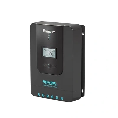 Bild av Renogy 20 A 12/24 V MPPT solregulator solmodul laddningsregulator med LCD skärm