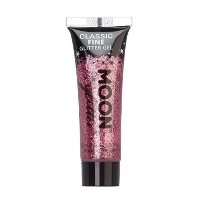 Bild av Moon glitter gel med klassiskt fint 12 ml rosa ansiktsfärg