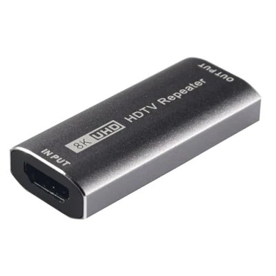 Bild av Maxtrack 8K HDMI förstärkare C235HL, förstärkare, stöder 8K@60Hz enligt 2.1 specifikationen, signalförstärkare med max. 10 m överföringsräckvidd