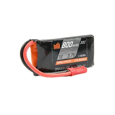 Bild av 3,7 V 800 mAh 1S 30C LiPo batteri: JST