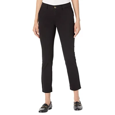 Bild av Tommy Hilfiger Damen Hampton Chino byxa Solid Unterhose, Svart, 32