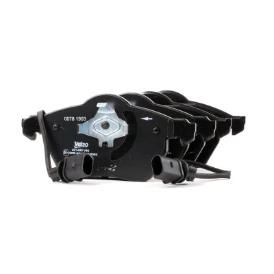 Bild av VALEO 301483 Jeu de plaquettes frein FIRST Essieu avant contact signal d&#039;usure inclus avec tôle anti bruit AUDI: A6 C6 Avant, A4 B5 Berline
