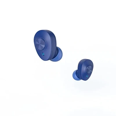 Bild av Hama Bluetooth hörlurar &quot;Freedom Buddy&quot; (True trådlös, TWS, in ear hörlurar, trådlösa basförstärkning, röststyrning, med laddningsbox) blå