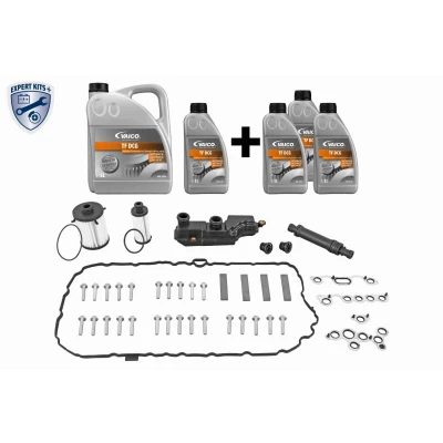 Bild av VAICO V10 5390 XXL Jeu de pièces, Vidange boîte automatique avec joints quantité d&#039;huile pour rinçage à l&#039;huile, bague d&#039;étanchéité AUDI: Q5