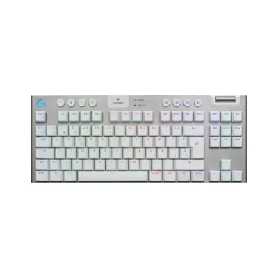 Bild av Logitech G G915 X LIGHTSPEED TKL Tactile 80% (TKL) Gaming Tangentbord Amerikansk Engelska Vit