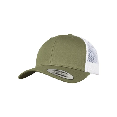 Bild av Flexfit Trucker Keps, Storlek: One Size, Buck/white