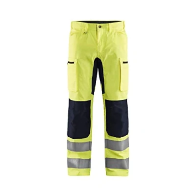 Bild av VARSELBYXA 1585 1811 STRETCH VARSELGUL/SVART C146 Beijerbygg Byggmaterial