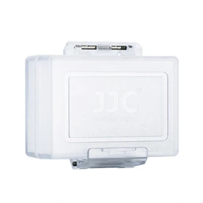 Bild av JJC Batterifodral för Canon LP E6, E8, E5, E12, E17 Nikon EN EL15, EL14, EL3E Sony NP FW50, BX1, BG1, BD1 Fuji 95, W126 Olympus BLN1, BLS5 batteri
