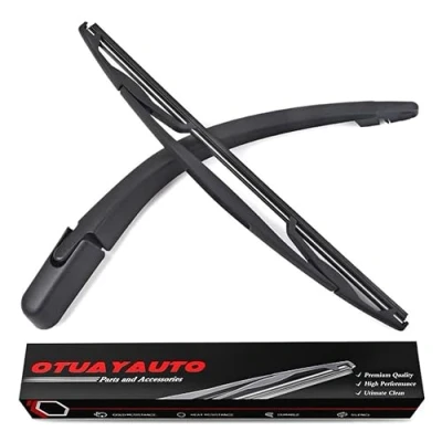 Bild av bakre vindrutetorkare blad och arm set för C1 Aygo 107, OTUAYAUTO bladskydd
