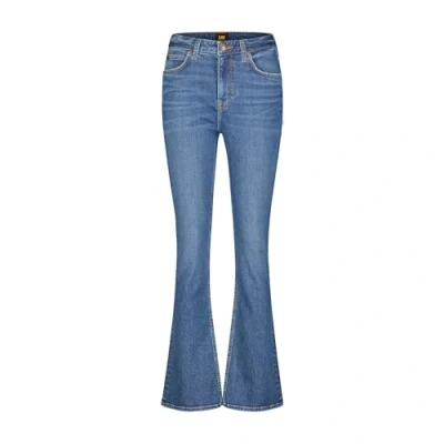 Bild av Lee Breese Bootjeans för kvinnor, Valiant Blue, 25W x 31L