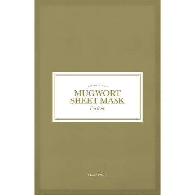 Bild av I&#039;m from Mugwort Sheet Mask 5 pcs