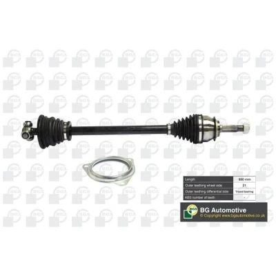 Bild av BGA DS7360L Drivaxel framaxel vänster RENAULT: MEGANE 3 Grandtour, SCENIC 3, DACIA: Logan I MCV