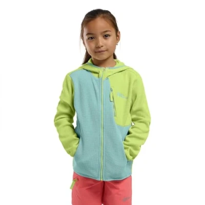 Bild av Jack Wolfskin Actamic GRID Midlayer Löparjacka för barn, Storlek: 140, Soft jade