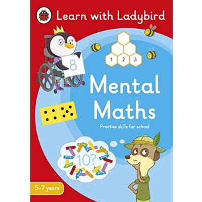 Bild av Mental Maths: A Learn with Ladybird Activity Book 5 7 years: Ideal for home learning (KS1)