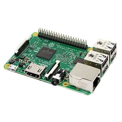 Bild av Raspberry Pi 3 Model B Moderkort, Silver 1 GB