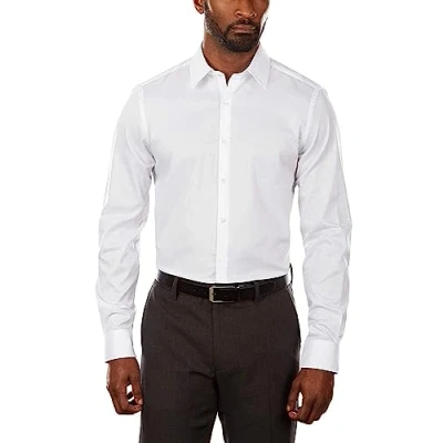 Bild av Van Heusen flexkrage för män smal passform stretch klänning skjorta