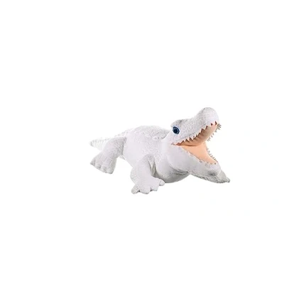 Bild av Wild Republic vit alligator plysch mjuk leksak, gosiga leksaker, gåvor för barn 40 cm, 24 tum