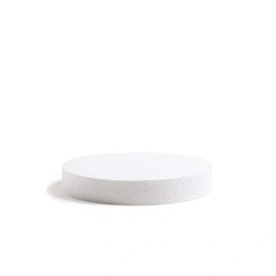 Bild av Decora polystyren diskform, 30 x 5 cm, vit