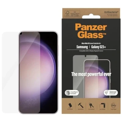 Bild av PanzerGlass Screen Protector Samsung Galaxy S23 Plus Ultra Wide Fit w. EasyAligner