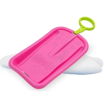 Bild av JAMARA 461133 Snow Play Bob Arrow 74 cm slagtålig plast, handtag, maximal vikt: 50 kg, aerodynamisk konstruktion, rosa