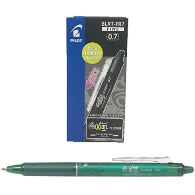Bild av Crayon Pilot Frixion Clicker Encre effaçable Vert 0,4 mm 12 Unités