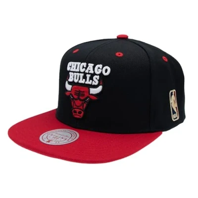 Bild av Mitchell &amp; Ness NBA/HWC special snapback, svart/röd, one size