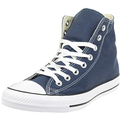 Bild av Converse All Star Hi Canvas svarta sneakers, marinblå, 37 EU