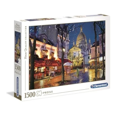 Bild av Clementoni Adult Puzzle, Pussel 1500 Paris Montmartre Hqc, 14 99 år, för vuxna, 31999