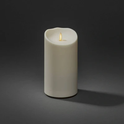 Bild av Konstsmide Christmas LED dekorativt ljus IP44 krämvit smält 18,4 cm