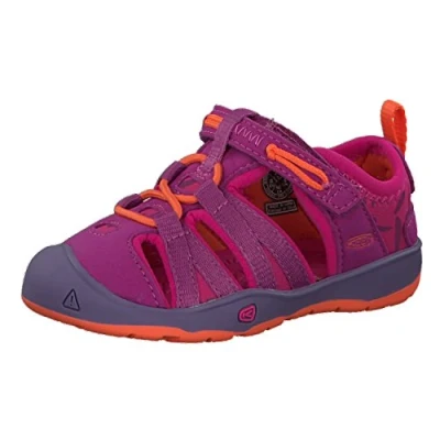 Bild av Keen Moxie Children Unisex Vandringssandaler för barn, Storlek: 31, Purple wine/nasturtium Textil