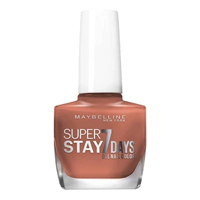 Bild av Maybelline New York Superstay 7 dagar nagellack nr 932 Muted Mocha, färgat nagellack, färglack, lång hållbarhet