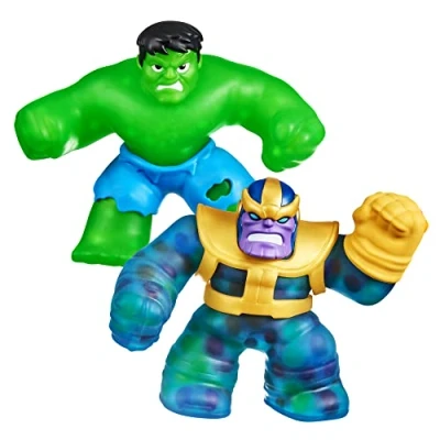 Bild av Heroes of Goo Jit Zu MARVEL VERSUS PACK THANOS VS HULK