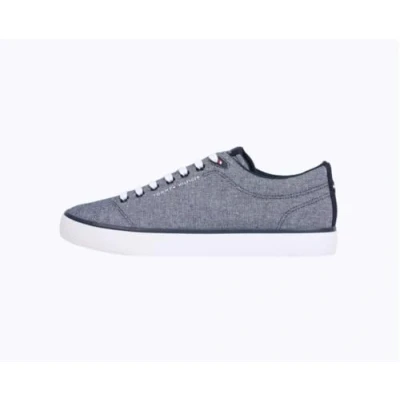 Bild av Tommy Hilfiger VULC CORE Chambray Sneakers, Storlek: 46, Desert sky Lin