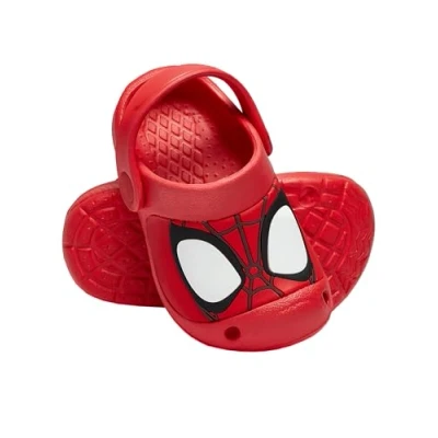 Bild av Marvel Spiderman Skor Spidey Pojkars Träskor &amp; Mulor Sommarsandaler Röd 27