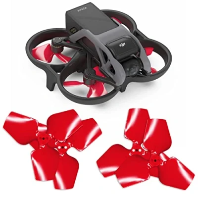 Bild av Master Airscrew 3 bladiga Upgrade Propellrar för DJI Avata Röd, 4 stycken