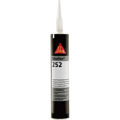 Bild av Sika 7195 Sikaflex 252 patron 1 K lim, 300 ml volym, svart