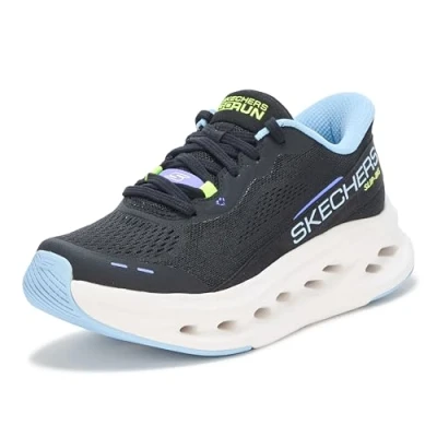 Bild av Skechers dam MAX Dämpande Glide Step Caledonia sneakers, Svart, 5,5 UK, 38.5 EU