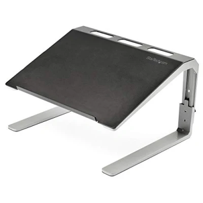 Bild av StarTech.com Adjustable Laptop stand Heavy Duty Steel &amp; Aluminum 3 Height Settings Tilted Ergonomic Riser for Desk (LTSTND) notebook