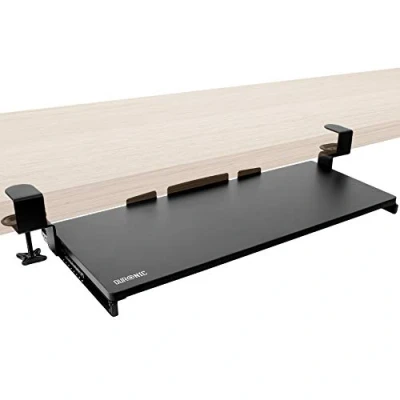 Bild av Duronic DKTPX2 tangentbordslådor och plattform Låda under skrivbordet för tangentbord mus Ergonomisk lösning Skjutbart fack Enkel montering