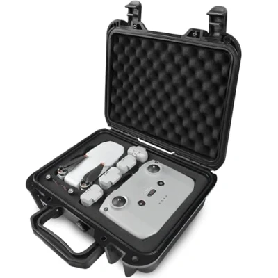 Bild av LEKUFEE Kompakt bärbar vattentät bärväska väska för DJI Mini 4K/DJI Mavic 2 drönare och tillbehör (mini ingår inte)