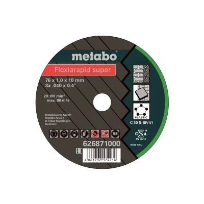 Bild av METABO FLEXIARAPID SUPER 626871000 Plaque séparatrice, meuleuse d&#039;angle 76 1 20100