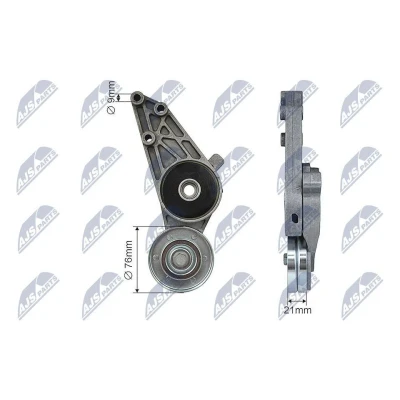 Bild av NTY RNK AU 022 Poulie Tendeur AUDI: A4 B5 Berline, A6 C5 Avant, VOLKSWAGEN: Passat GP Break, Berline