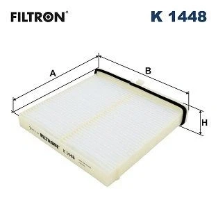 Bild av Filter, kupéventilation FILTRON K 1448