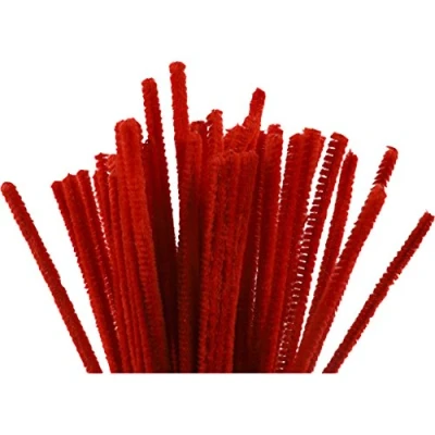 Bild av Creativ Company Chenille Red 30cm 50 pcs.
