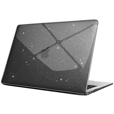 Bild av Fintie Fodral för MacBook Air 13 tum (2020 &amp; 2019 2018 Release) A2179 / A1932 Ultratunn Skyddande snap on hårt skal skydd Apple 13&quot;Retina Skärm, Touch ID, glänsande svart
