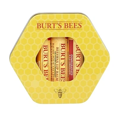 Bild av Burt&#039;s Bees 21396 14 Trio Tin läppbalsam presentset, 3 x 4,25 g