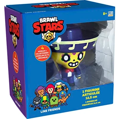 Bild av Lansay Brawl Stars 1 ledad figur 16,5 cm Poco karaktärer från det berömda videospelet samlarfigur 4 modeller att välja mellan 8 år